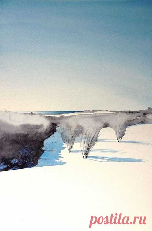 Художник-акварелист Fred Poisson