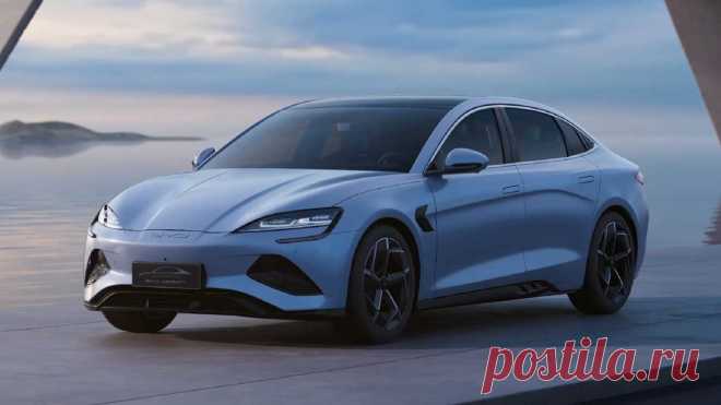 Китайский BYD Seal EV 2023 выглядит как достойный конкурент Tesla Model 3