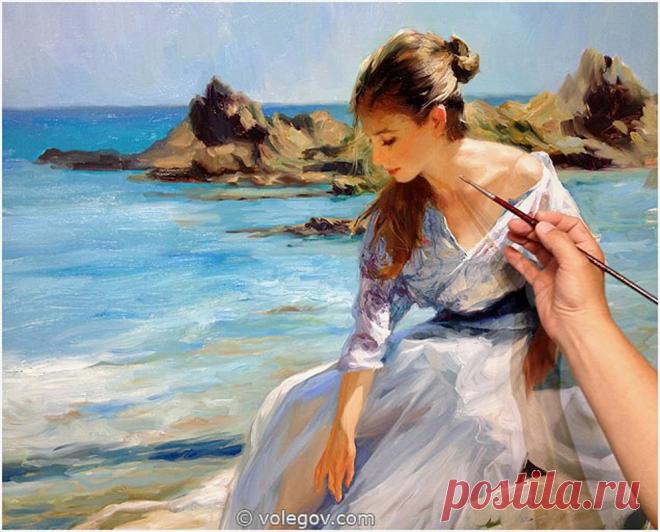 ВЛАДИМИР ВОЛЕГОВ ХУДОЖНИК МИРА И ГАРМОНИИ
Он взял за основу в своём творчестве «СОЛНЕЧНЫЙ РОМАНТИЗМ» и его работы стали действительно произведениями искусства.  Картины  стали наполнятся нежностью, добротой и необъятным мирными тематиками нашей жизни. Красивые женщины, дети и природа всё это даёт тот огромный позитив в котором и есть сама жизнь в своё великолепии. Владимир Волегов стал по истине художником мира и гармонии.