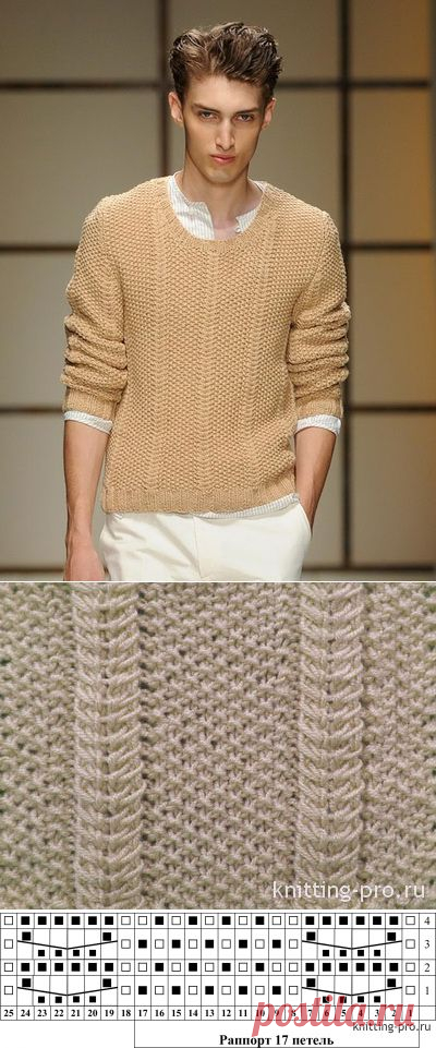 Вяжем Мужской пуловер, как у Salvatore Ferragamo Menswear SS 2012 - knitting-pro.ru - От азов к мастерству
Условные обозначения
http://knitting-pro.ru/rubrics/collection/61-pattern-simbols