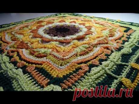 Crochet blanket - Eve's Sunflowers - Part 2