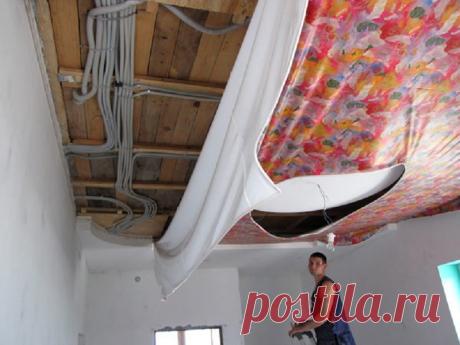 Всё, что вам нужно знать о натяжных потолках до того, как их установить