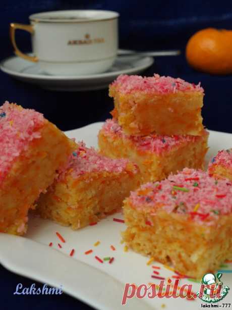 Тыквенный манник - кулинарный рецепт