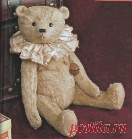 Старинный мишка-тедди ф-ки "Schnitte". Выкройка