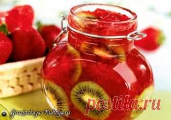 Клубничный джем с киви