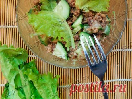 Салат с тунцом и авокадо - Кормежка.ру