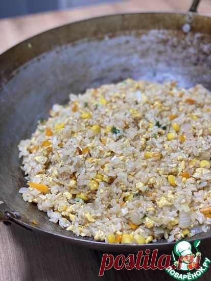 Жареный рис по Яньтайски Кулинарный рецепт