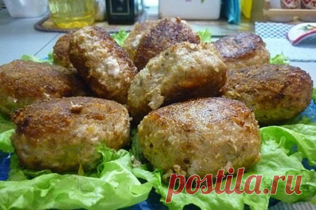 Котлеты мясные с гречкой — Сад Заготовка