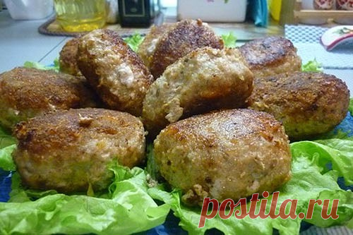 Котлеты мясные с гречкой — Сад Заготовка