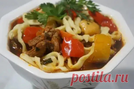 Готовим вкусный лагман с домашней лапшой - Вкус жизни - Медиаплатформа МирТесен