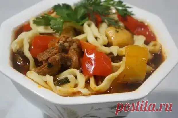 Готовим вкусный лагман с домашней лапшой - Вкус жизни - Медиаплатформа МирТесен