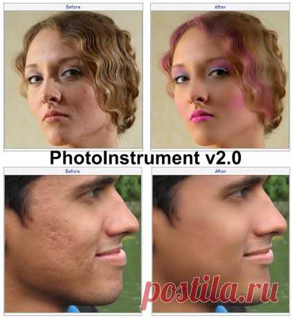 PhotoInstrument - волшебный редактор для обработки фото.