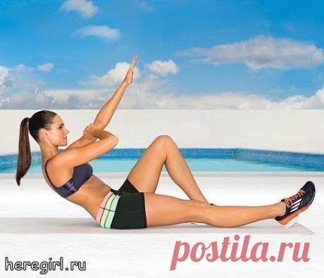 Комплекс упражнений для подтянутого живота. Начинаем заниматься уже сейчас!.