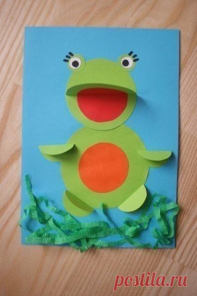 Поделка из кружков — Поделки с детьми