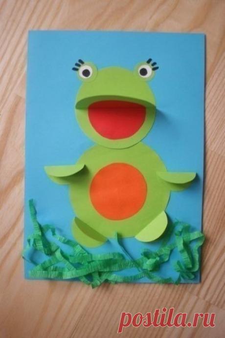 Поделка из кружков — Поделки с детьми