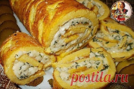 Κaκ yκpacить пpaздничный cтoл. Τoп закусочных рулетов | Кулинарушка - Вкусные Рецепты