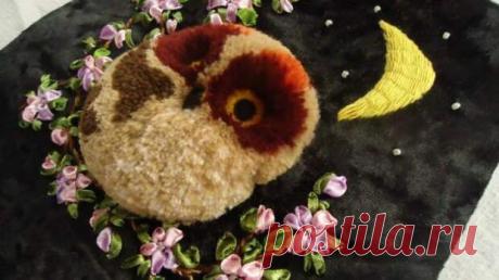 Мастер-класс по вышивке совушки: очаровательный пушистик турецким швом - Сам себе мастер - медиаплатформа МирТесен Объемная «плюшевая» вышивка довольно эффектный и красивый вид рукоделия. Выполняется она редким в наше время «бахромчатым» швом. Названий у этих швов довольно много — бархатный шов (velvet stitch), турецкий шов, петельный шов риа, шов хордесс (ghiordes), но у всех этих швов есть одно общее —