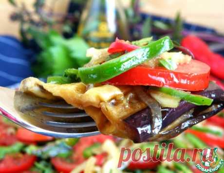 Любимые баклажаны по-летнему – кулинарный рецепт