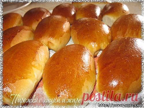 Пирожки с яйцом и жареным луком - Готовим сами