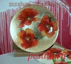 Мастера рукоделия - рукоделие для дома. Бесплатные мастер-классы, фото и видео уроки - Видео мастер-класс по декупажу: Тарелка в классическом стиле