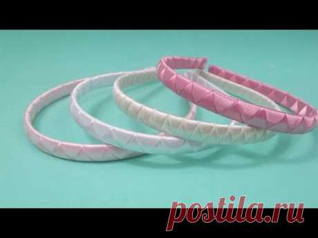 Como encapar tiara #1: tiara trançada