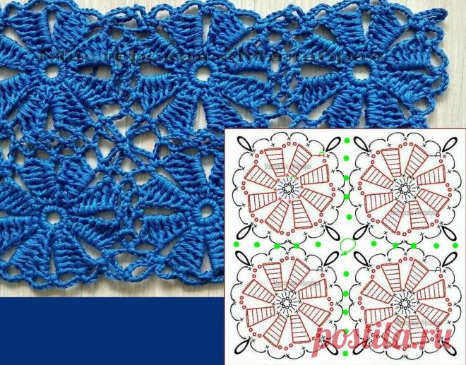 красивые мотивы крючком со схемами: 2 тыс изображений найдено в Яндекс.Картинках