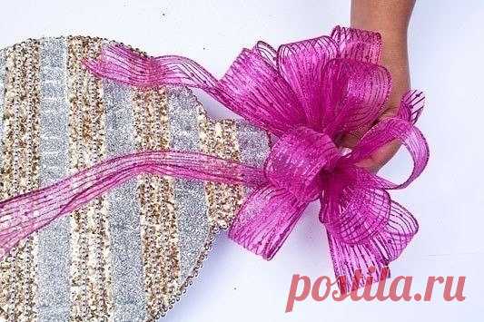 Как красиво завязать бант для подарка