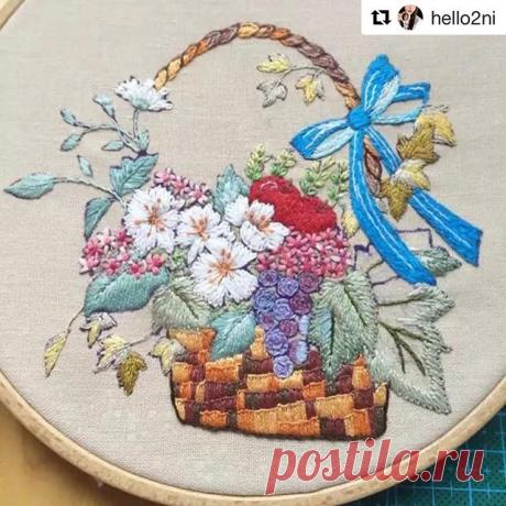 @hello2ni #needlework #handembroidery #ricamo #embroidery #bordado #broderie