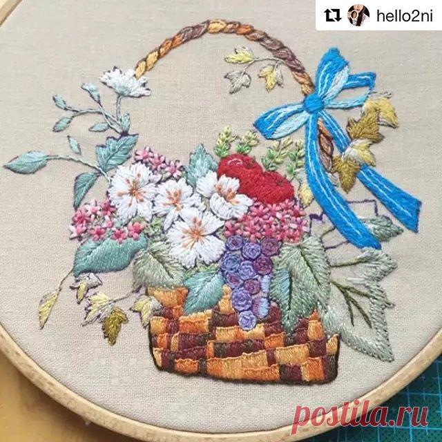 @hello2ni #needlework #handembroidery #ricamo #embroidery #bordado #broderie