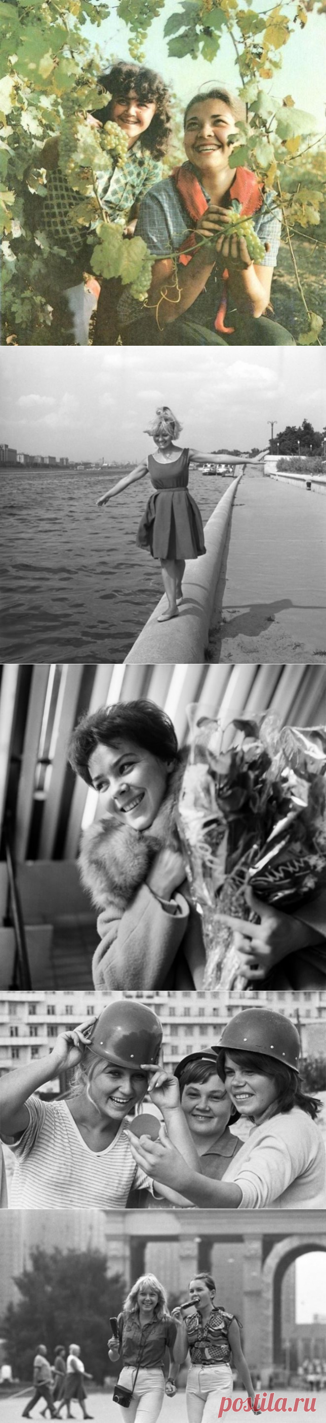 Фотографии советских женщин, совершенно не похожих на наших современниц / Назад в СССР / Back in USSR