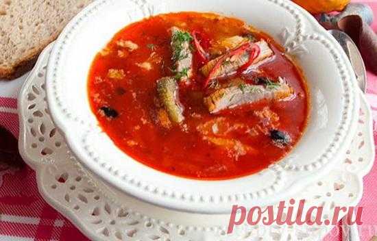 Рецепт рассольника с рисом и солеными огурцами с фото