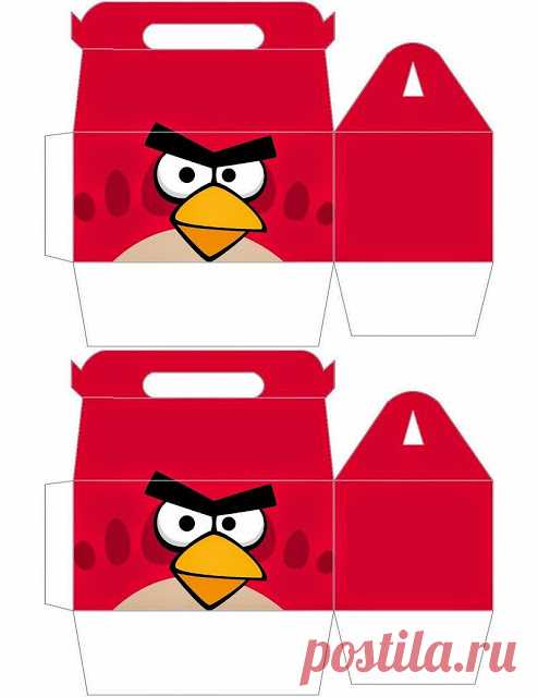 Cajas para Fiesta de Angry Birds para Imprimir Gratis. | Oh My Fiesta! Friki