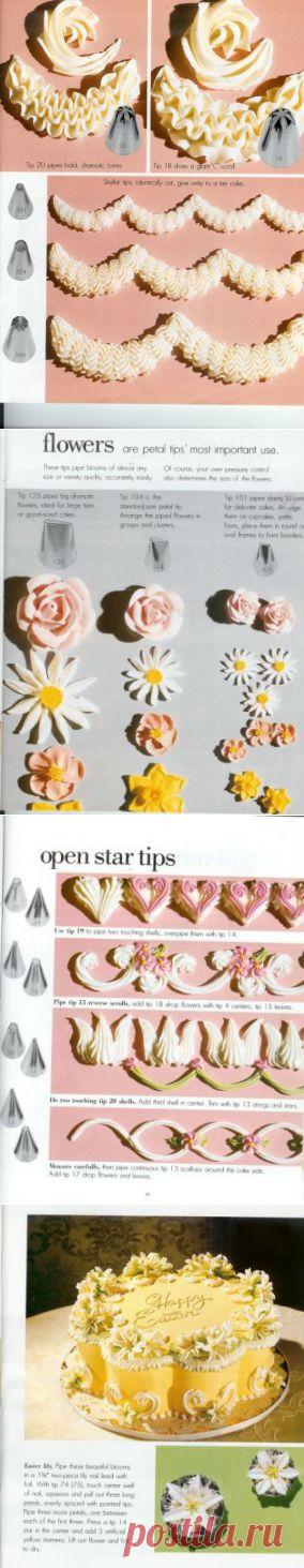 Из книги как украшать насадками : Полезные советы