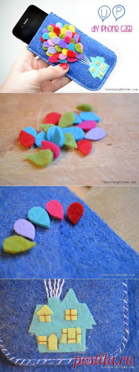 Чехольчик из фетра. Мастер-Класс. | Эфария