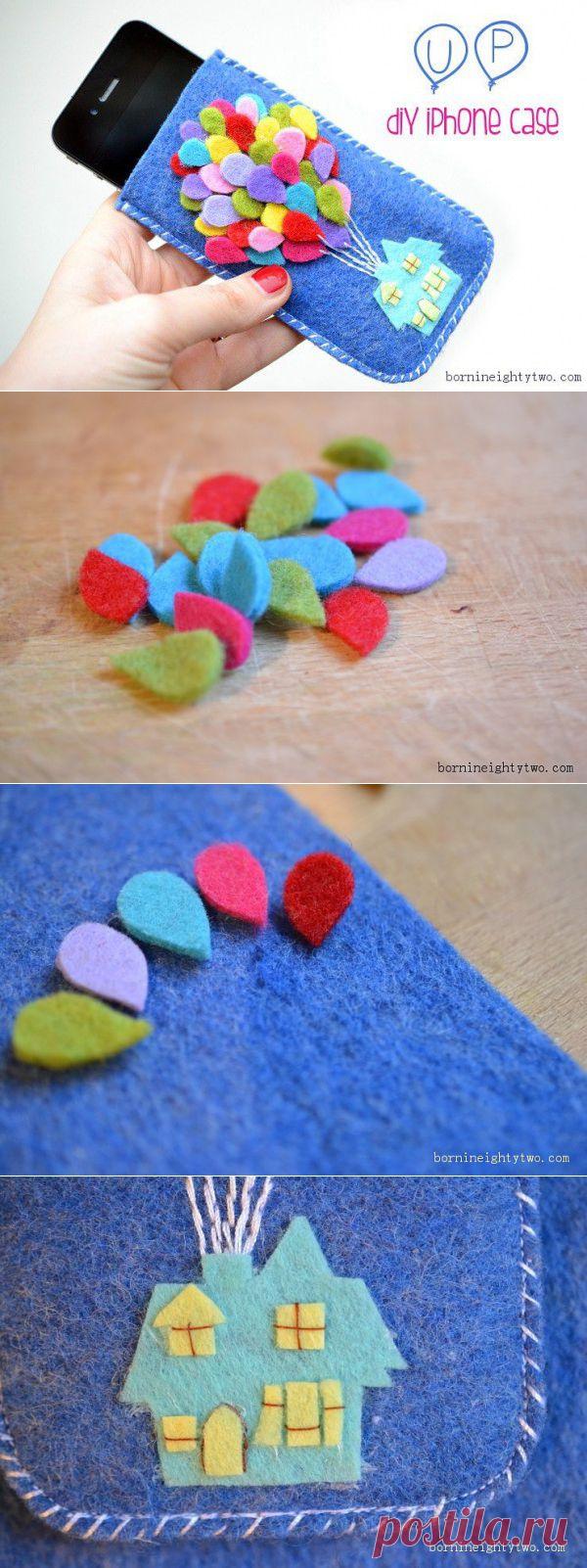 Чехольчик из фетра. Мастер-Класс. | Эфария