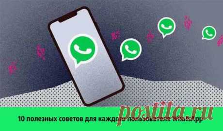 10 полезных советов для каждого пользователя WhatsApp 10 полезных советов для каждого пользователя WhatsApp.WhatsApp — один из популярнейших мессенджеров, с помощью которого общаются