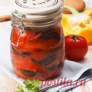 Закуска из баклажанов с томатным соком - Еда - msn