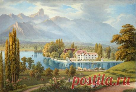 Габриэль Лори Младший также Матиас Габриэль Лори(Mathias Gabriel Lori),1784-1846.Швейцария.
