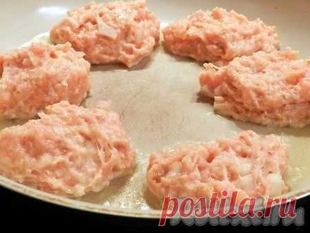 Супер пышные котлеты из куриного фарша с овсяными хлопьями