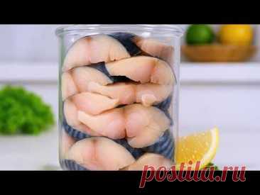 СКУМБРИЯ Как ЛОСОСЬ За 5 МИНУТ БЕЗ ВОЗНИ!🔥