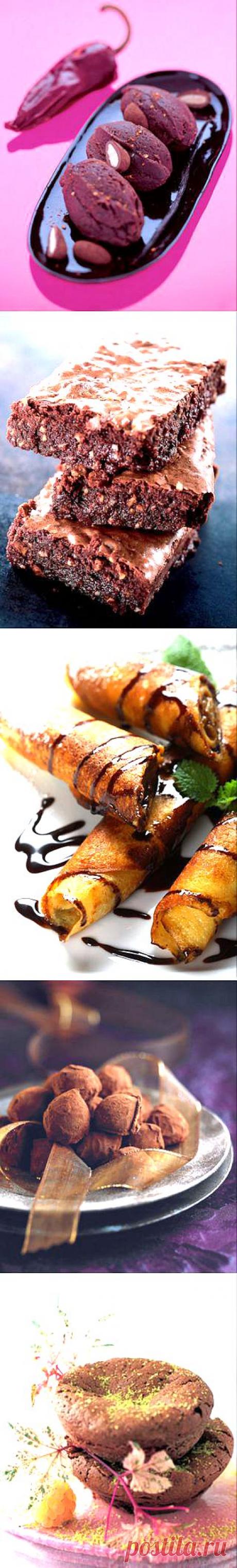 Шоколадные рецепты - 15 идей для любителей сладкого. Обсуждение на LiveInte | Вкусняшки