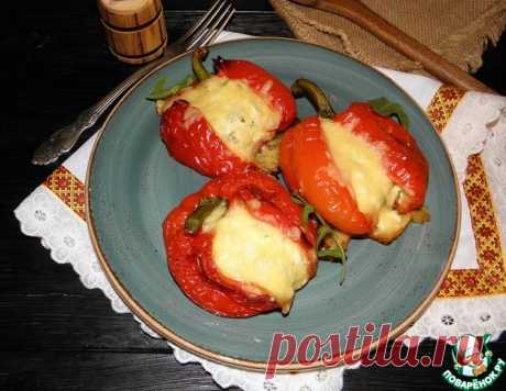 Перец, запеченный с фетой - кулинарный рецепт