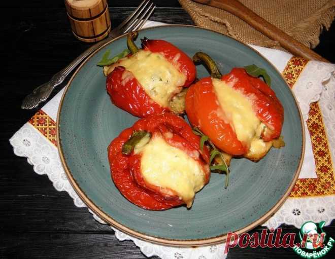 Перец, запеченный с фетой - кулинарный рецепт