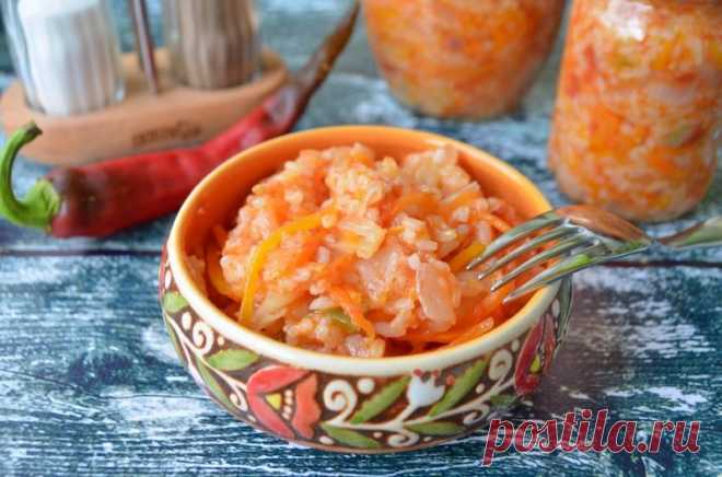 Консервированный рисовый салат с овощами — Sloosh – кулинарные рецепты