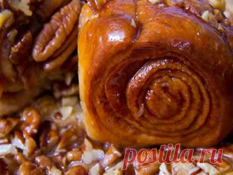 Булочки к чаю с медом и орехом