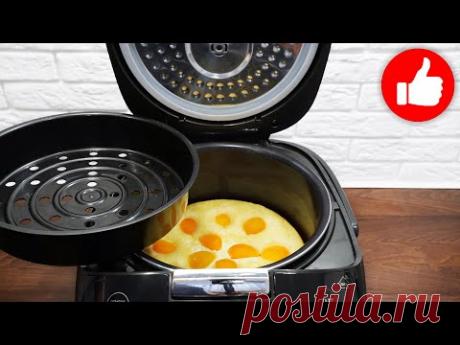 Такой пирог у нас съедается без остатка, сколько не сделаю! Пирог с творогом в мультиварке