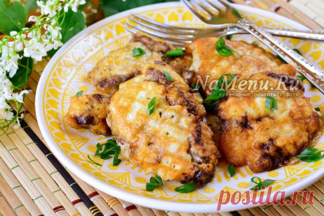 Печень в кляре жареная, рецепт с фото