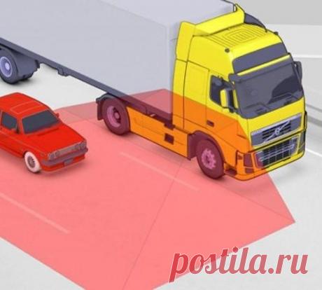 Полезная информация для всех! Перестроение перед грузовиком или фурой