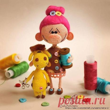 Куклы с большим носом
#Описание@amigurumi_best