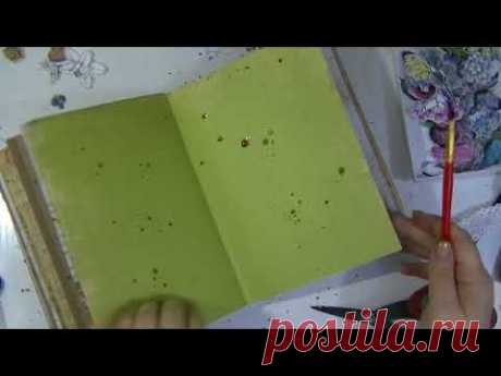 Katya Pogodina PRO скрапбукинг: Винтажный Ботанический Альбом